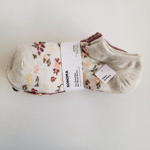 Sonoma, no-show socks, Bundle of 2 packs at 10 Pairs per pack RN#74547 Size 9-11